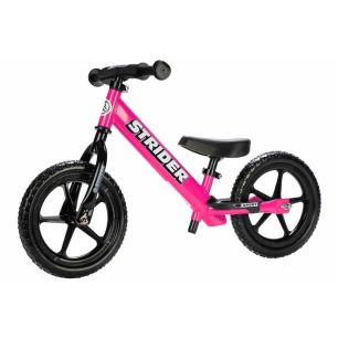 Bicicleta fara pedale pentru copii Strider 12 Sport Balance, 2-5 ani, roz