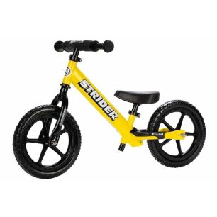 Bicicleta fara pedale pentru copii Strider 12 Sport Balance, 2-5 ani, galben
