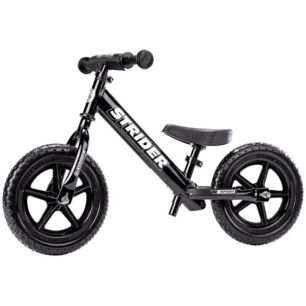 Bicicleta fara pedale pentru copii Strider 12 Sport Balance, 2-5 ani, negru