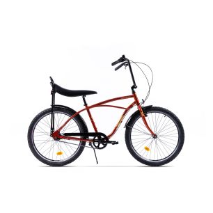 BICICLETĂ ORAȘ PEGAS STRADA 1 7S EDIȚIE ANIVERSARA - 50 DE ANI CUPRU ROȘIATIC
