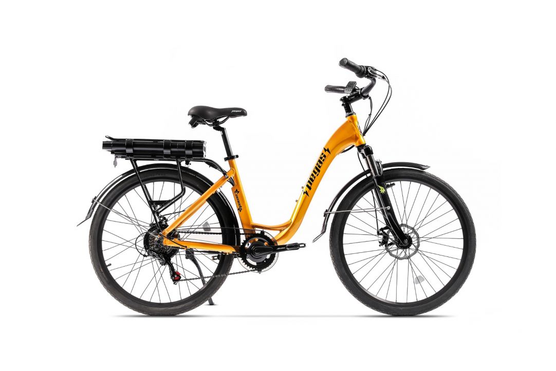 Injecţie Economisire Haiduc  Bicicleta Pegas Comoda Dinamic Galben Stup | Bicicleta Pegas