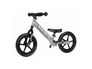 Bicicleta fara pedale pentru copii Strider 12 Sport Balance, 2-5 ani, gri mat