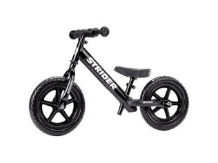 Bicicleta fara pedale pentru copii Strider 12 Sport Balance, 2-5 ani, negru