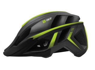 Resigilat Casca B-Race Stone Negru/Lime-M(52-58cm)
