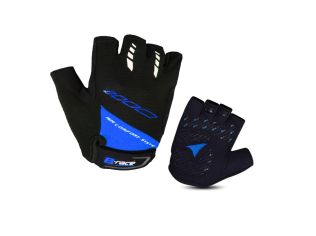 MANUSI B-RACE CU GEL NEGRU/ALBASTRU