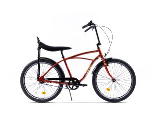 BICICLETĂ ORAȘ PEGAS STRADA 1 7S EDIȚIE ANIVERSARA - 50 DE ANI CUPRU ROȘIATIC