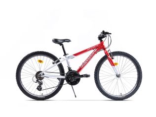 Bicicleta MTB Copii Pegas Mini Drumet 24'' Rosu Alb
