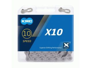 Lant KMC X10 Silver/Negru- 116 Z (OEM)