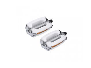 Pedale Lowrider Krate Cu Reflector. Alb