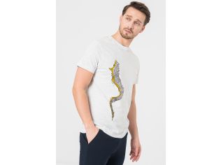 Tricou Casual Dracon Barbati Light Gray