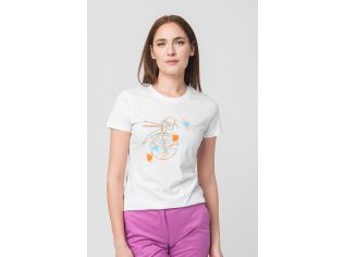 Tshirt Casual F Bicicleta Color White