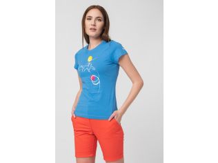 Tshirt Casual F Cal Pegas Azure