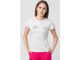 Tricou Casual Biciclete Familie Femei Light Grey