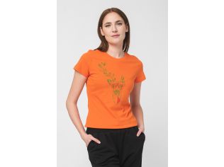Tricou Cerb Familie Femei Orange