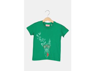 Tricou Cerb Familie Copii K Green