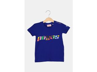 Tricou Logo Multicolor Copii Royal Blue