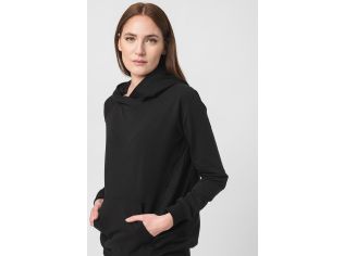 Hanorac Coton Dantela Femei Black