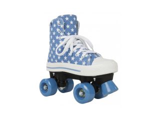 Role Rookie Canvas High Stars bleu cu alb