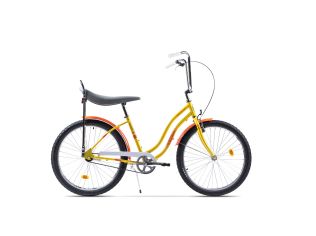 Bicicleta Oras Pegas Strada 2 Galben Pastel