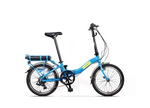 Bicicleta Pliabila Pegas Camping Dinamic E-Bike Albastru Calator