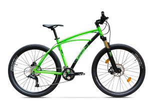 Drumet Verde Neon - Biciclete Mountain Bike