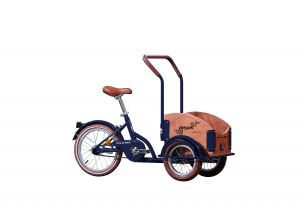 Bicicleta Copii Pegas Mini Cargo Albastru Calator