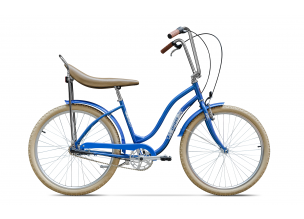 Bicicleta Oras Pegas Strada 2 - Albastru Azur