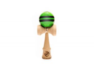 Kendama Samurai Lemn Fag Vopsea Lucioasa Verde