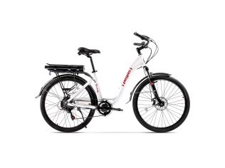 Bicicleta electrica Pegas Comoda Dinamic Alb Perlat