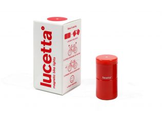 Lucetta - Lumina Magnetica Pentru Bicicleta. Rosu