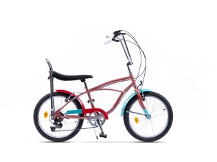 BICICLETA ORAS PEGAS STRADA MINI 7S ROZ