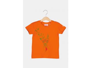 Tricou Cerb Familie Copii Orange