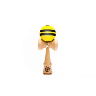 Kendama Samurai Lemn Fag Vopsea Mata Galben