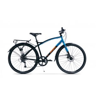 Bicicleta Touring Pegas Hoinar Negru /Albastru