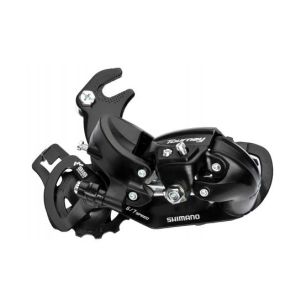 SCHIMBATOR SPATE SHIMANO TOURNEY RD-TY300, 6/7 VIT., PRINDERE PE AX ( ROAD TYPE )